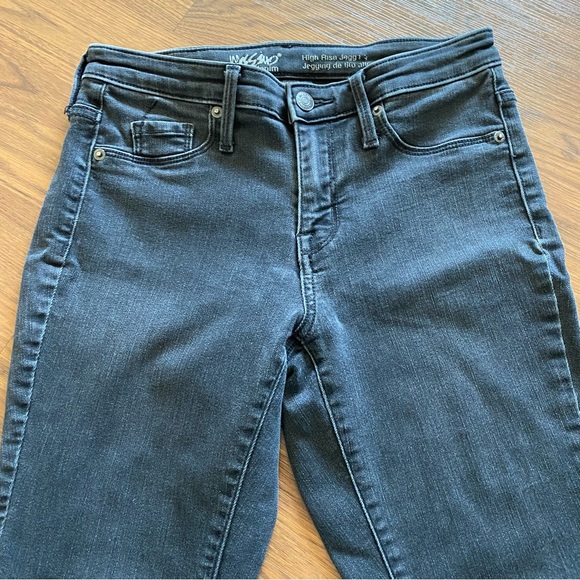 Mossimo size 0 high rise black jegging - Picture 4 of 6
